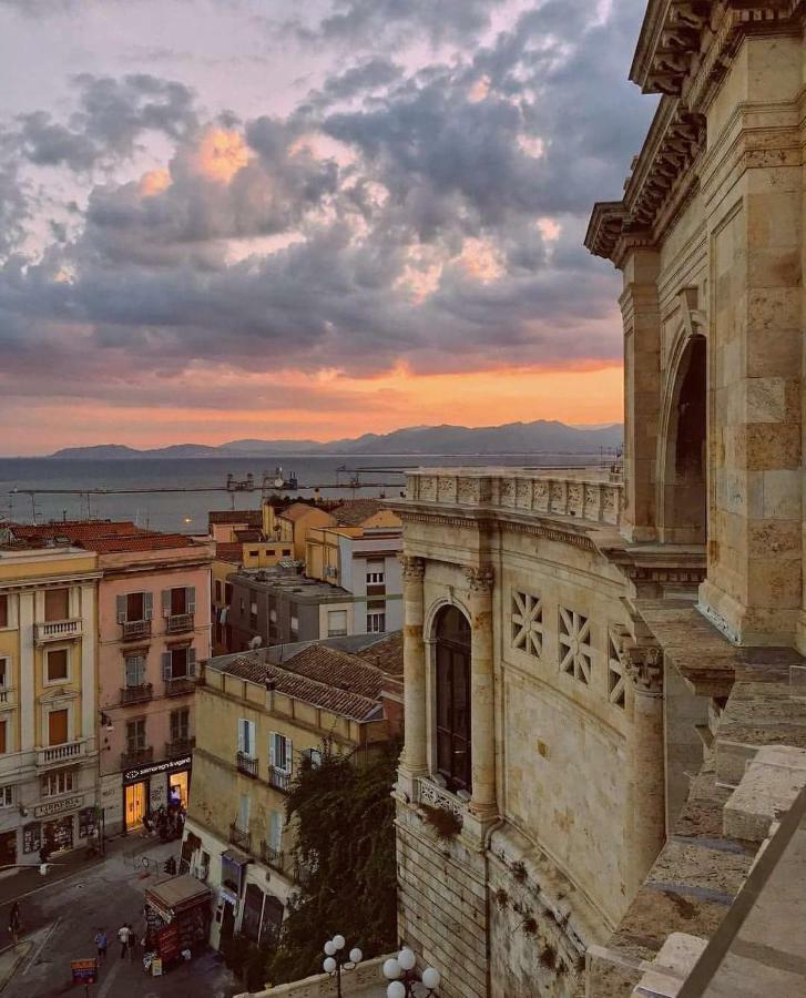 Ferienwohnung Elafi Penthouse Cagliari Exterior foto